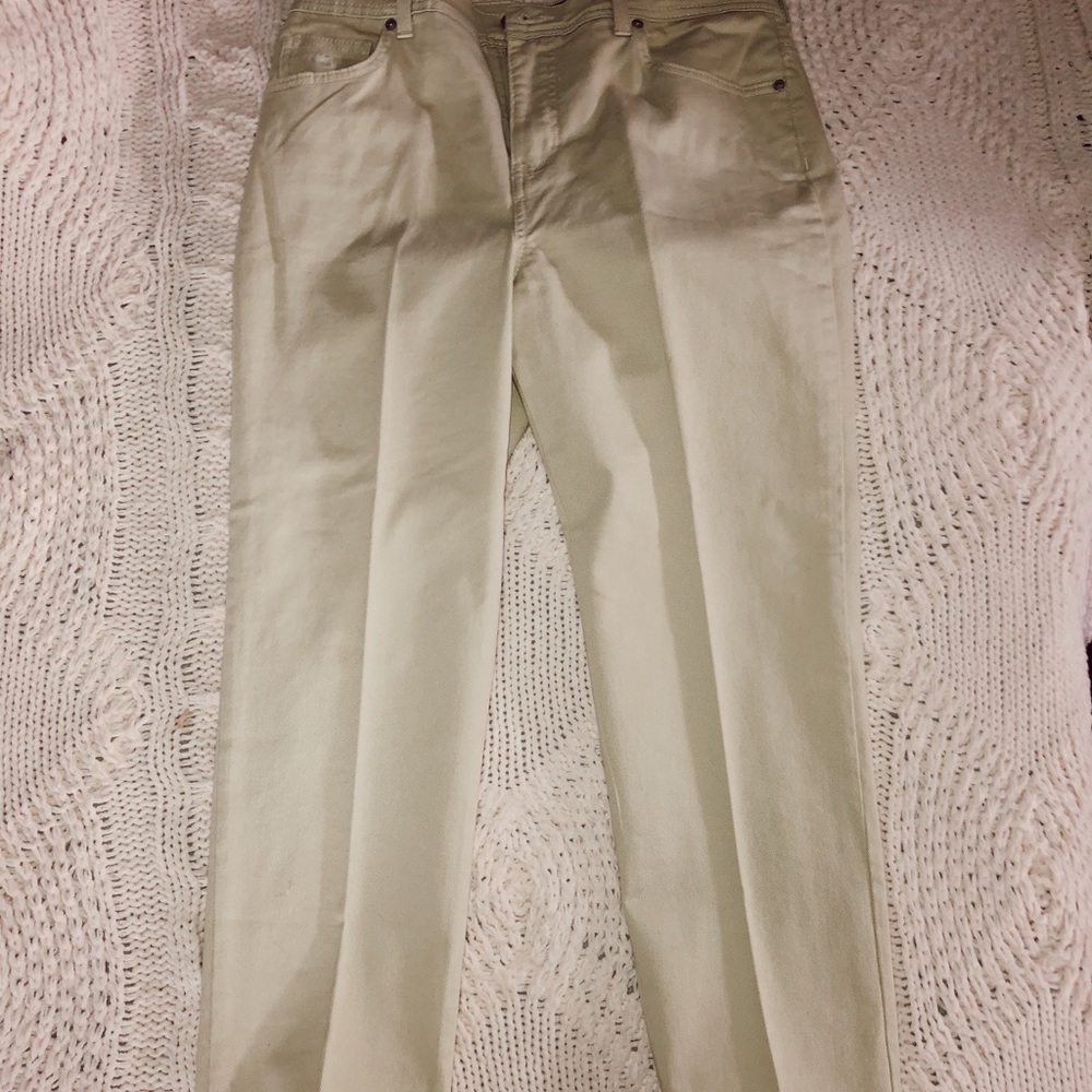 pastel yellow jean